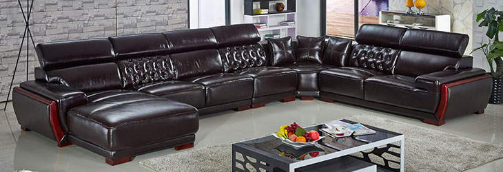 Leather Corner Couches | United Furniture Outlets