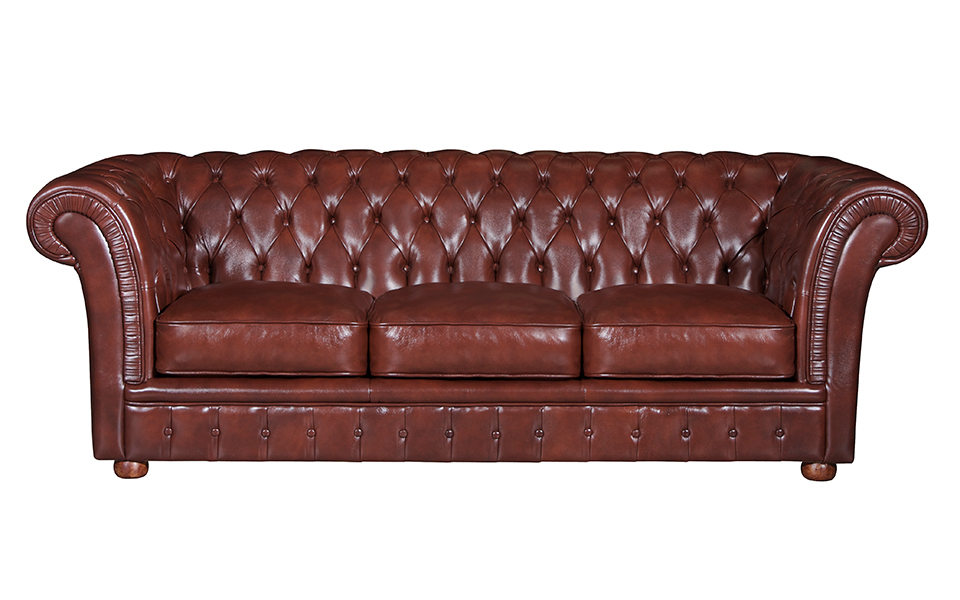 United Furniture S, Chesterfield Leather Couch Used